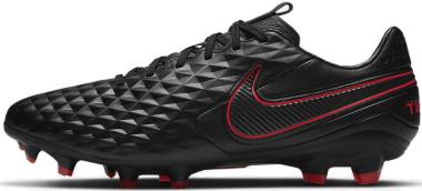 Nike Tiempo Legend 8 Pro Firm Ground - Black Dk Smoke Grey Chile Red Chile Red (AT6133060)