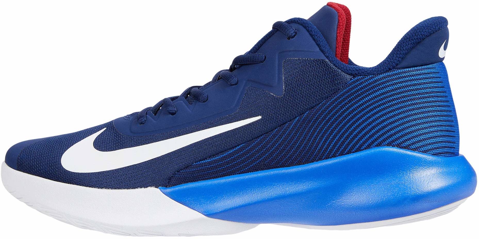blue nike basketball sneakers