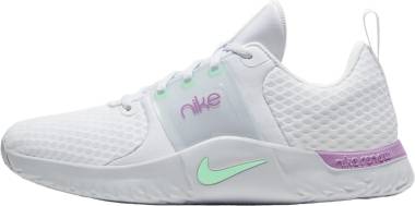 Nike Renew In-Season TR 10 - White Violet Shock Football Grey Green Glow (CK2576104)