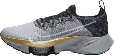 Nike Air Zoom Tempo Next% - Black White Pure Platinum Wolf Grey (CI9923008)