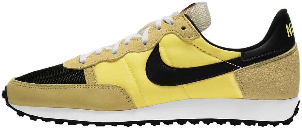 nike sneakers black and yellow