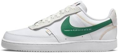 Nike Court Vision Low Premium - White/Green (DJ2001100)