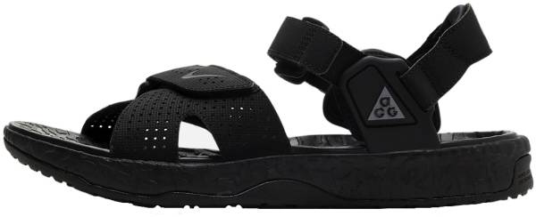 nike acg sandals black