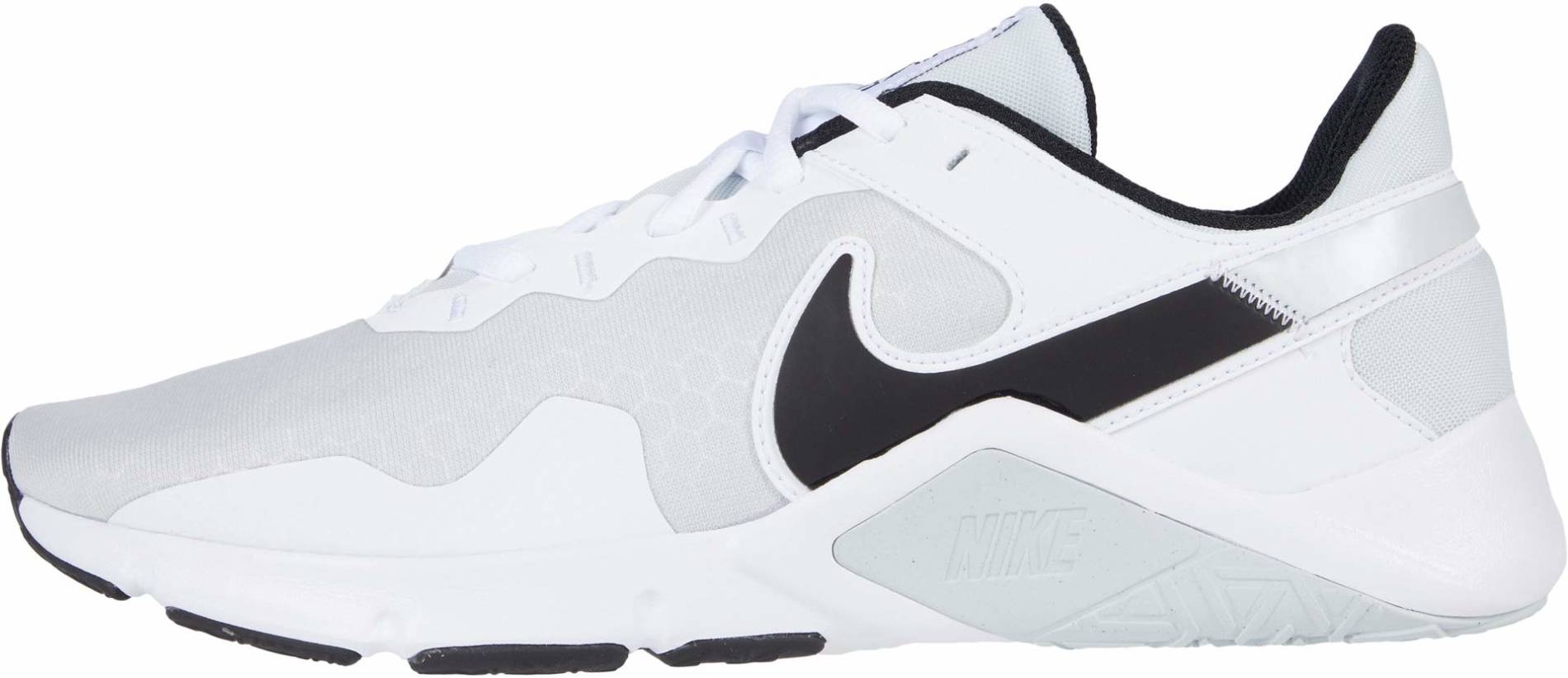 nike training legend essential 2 trainers in white