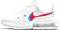 Nike Air Force 1 White Sketch Swoosh back copy - Summit White Siren Red Chlorine Blue (CW5346100)