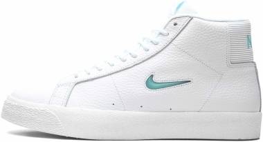 nike blazer premium white