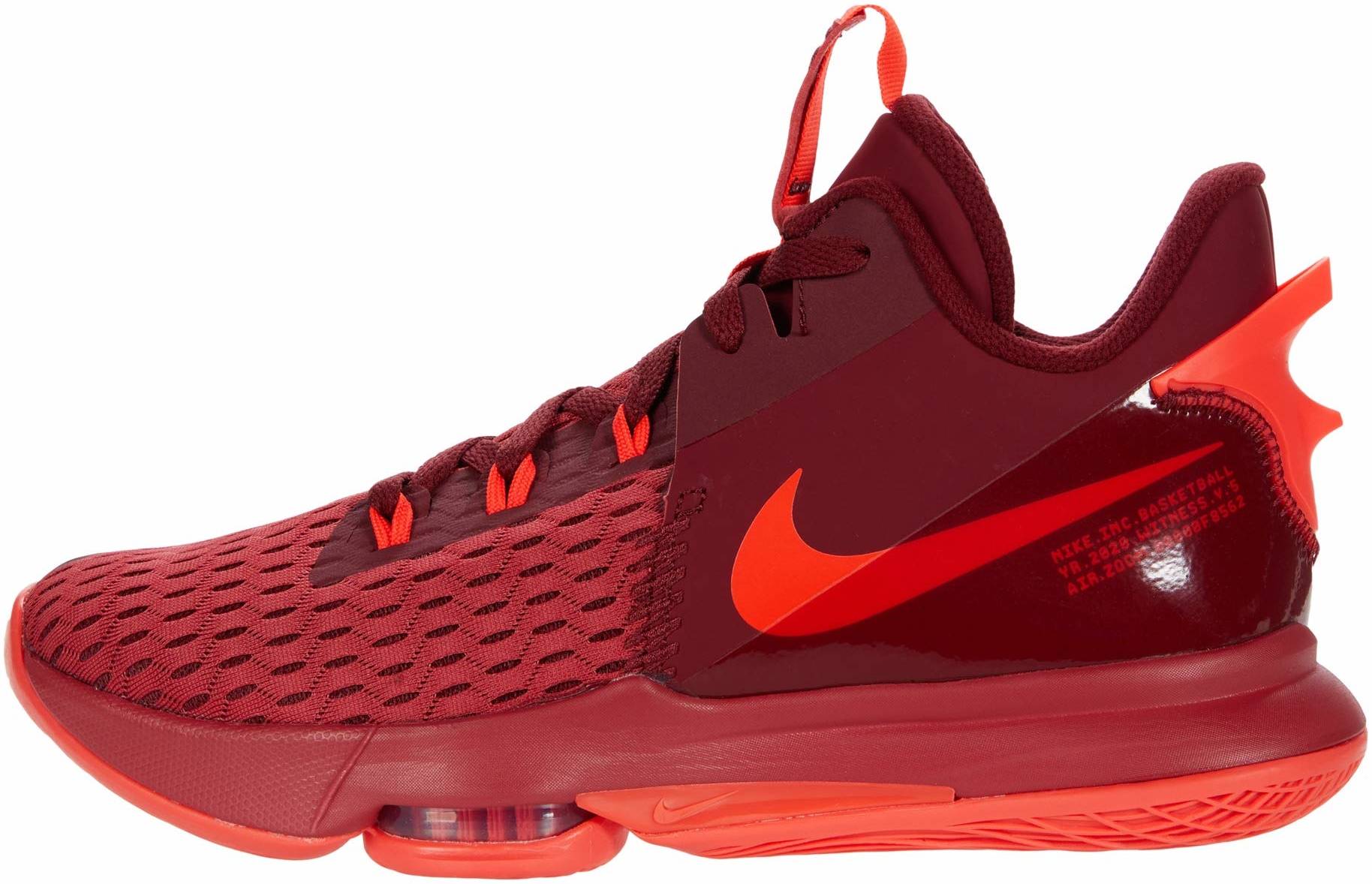 red kd basketball shoes