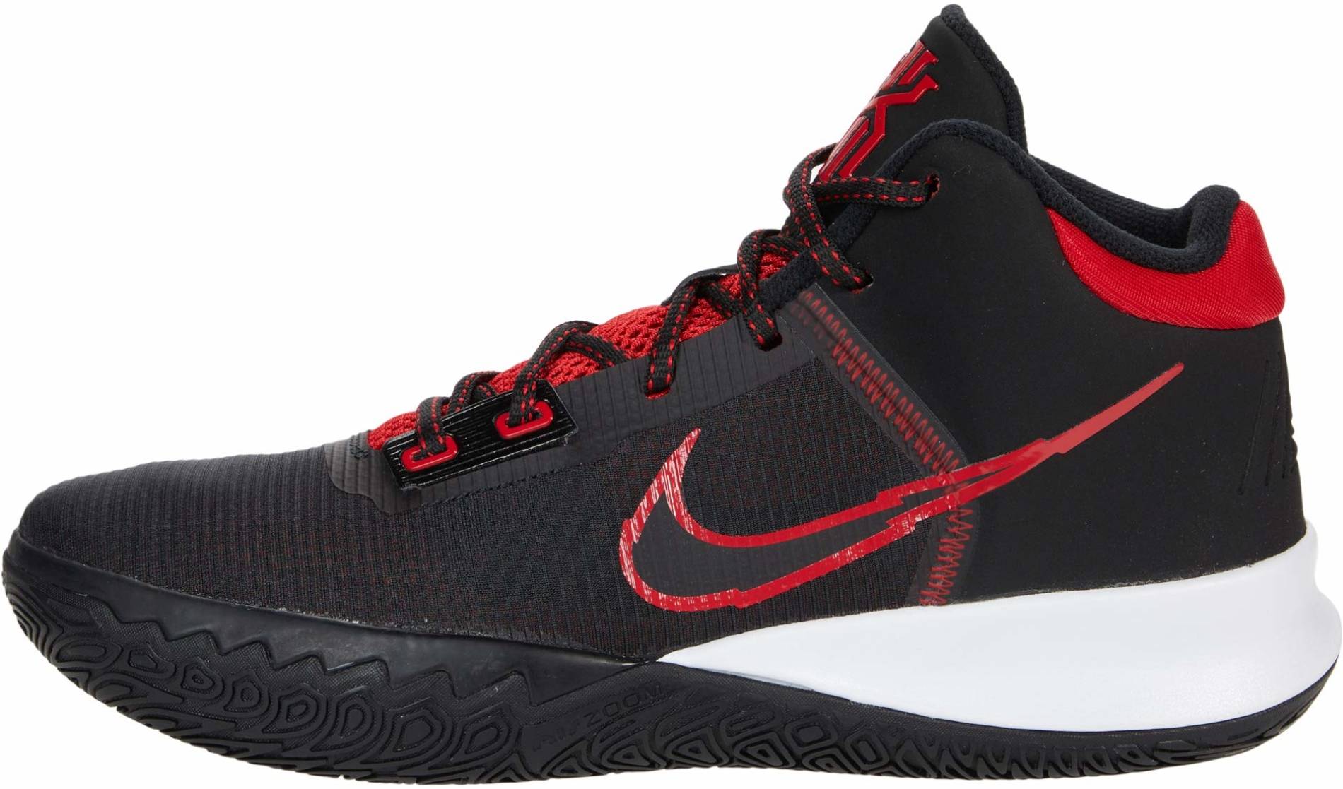 kyrie irving shoes red black