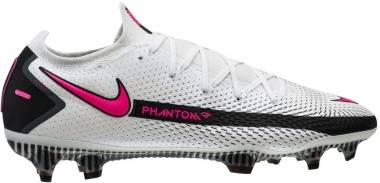 Nike Phantom GT Elite FG - White/Black-Pink Blast (CK8439160)