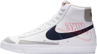 Nike Blazer Mid 77 - White Midnight Navy Sail Summit White (DA4651100)