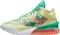 Nike Lebron 18 Low - White/lime/bright mango/new gr (CV7562300)