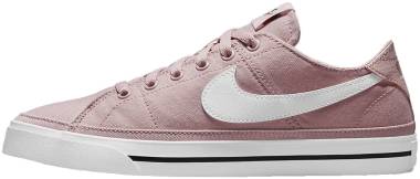 Nike Court Legacy Canvas - Pink Glaze White Black Team Or (CZ0294601)