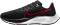 Nike Air Zoom Pegasus 38 - Black Lt Crimson Dk Smoke Grey (CW7356008)