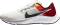 Nike Air Zoom Pegasus 38 - Sail/Black-White-Gym Red-Metallic Platinum Dune Red (DQ4499101)