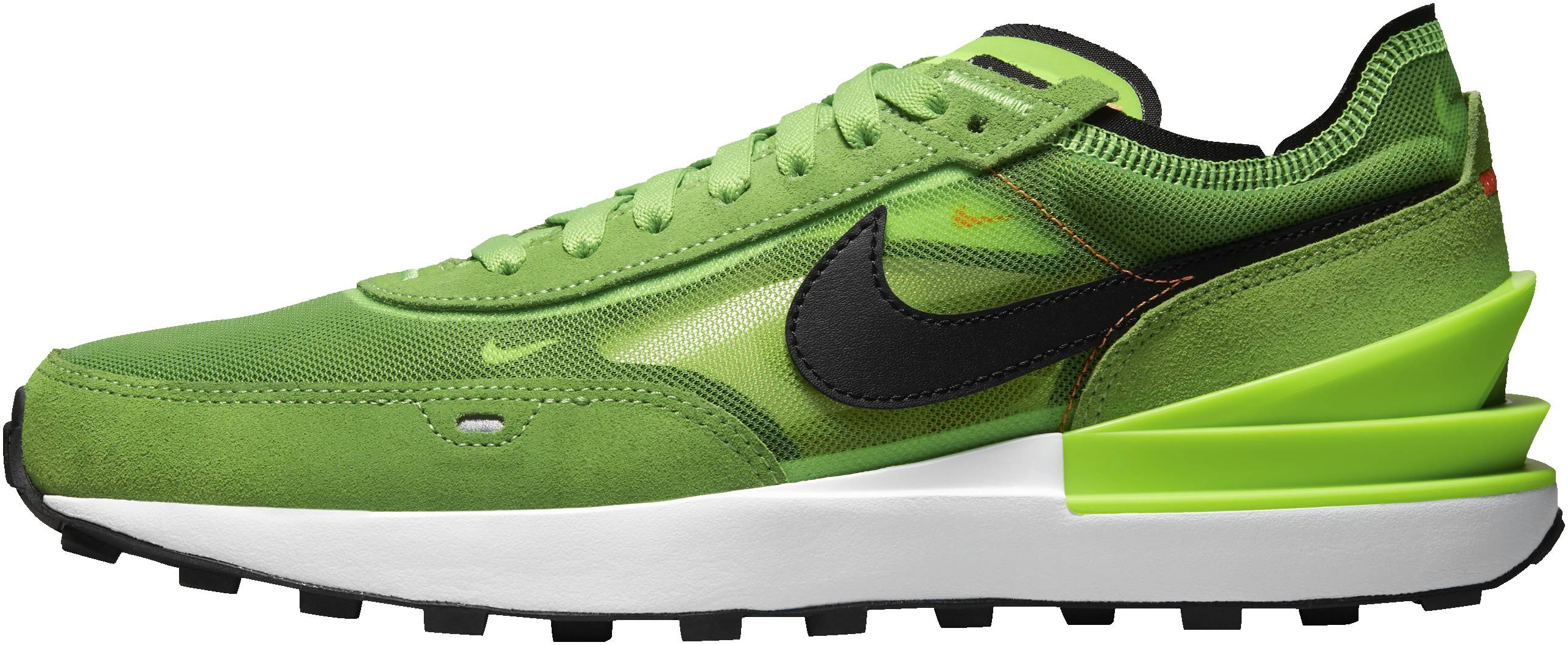 green nike sneakers