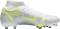 Nike Mercurial Superfly 8 Academy MG - White/Metallic Silver/Volt (CV0843107) - slide 2