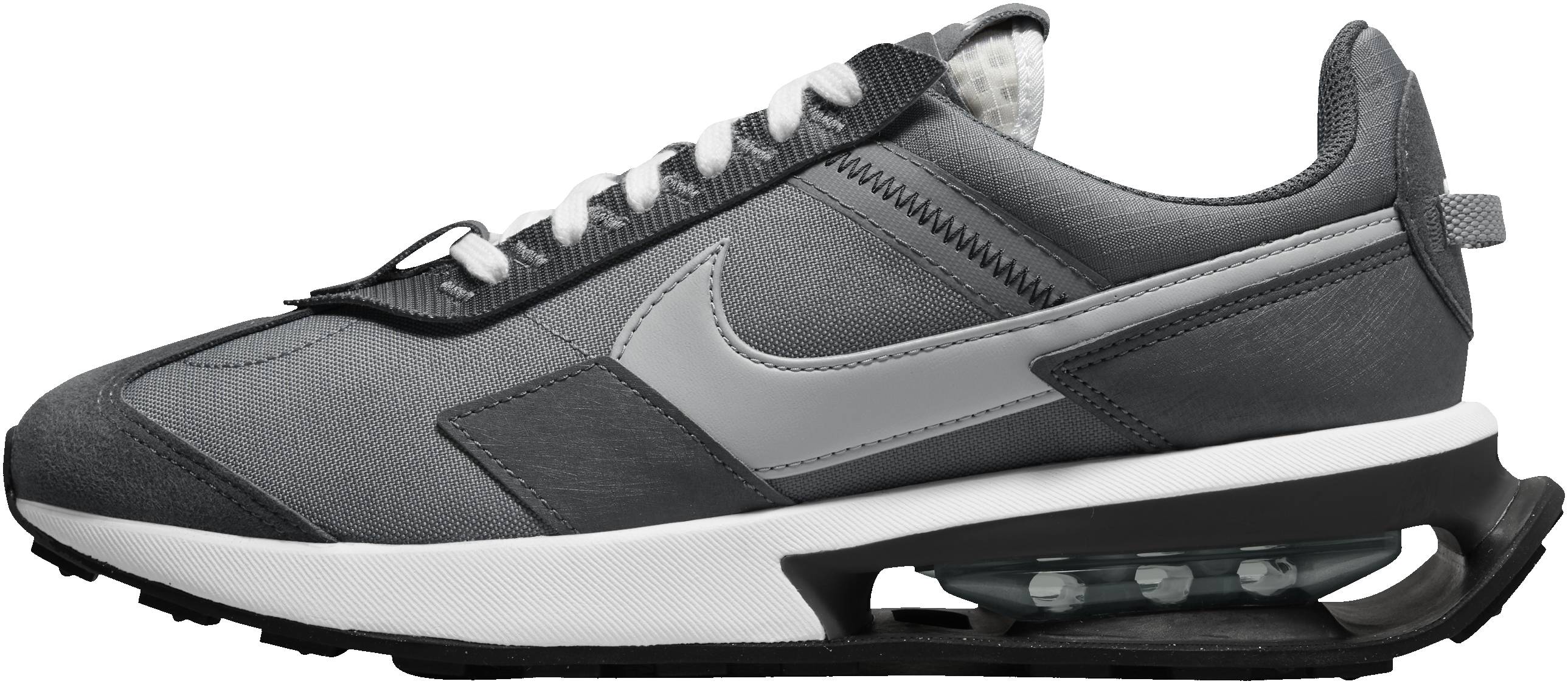 gray nike trainers