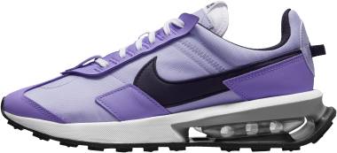 purple and black nike boots