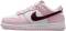 Nike Dunk Low Retro - Pink White Burgundy (CW1590601)