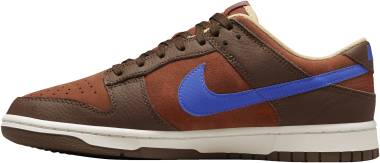 nike capri iii leather casual sneakers shoes black Retro - Cacao Wow/Comet Blue (DR9704200)