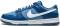 nike free run motion flyknit new colorway shoes - 400 dk marina blue/white (DJ6188400)