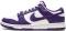 nike mens dunk low retro leather white court purple trainers 7 uk white court purple 24b0 60