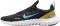Nike Free Run 5.0 - Black Dark Smoke Grey Vivid Sulfur Chlorine Blue (CZ1884009)