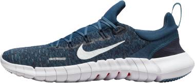 nike free run 5 0 men s road running shoes blue blue 74a4 380