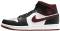 Air Jordan 1 Mid - White Gym Red Black (554724122) Air Jordan 1 Mid - White Gym Red Black (554724122)