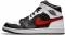 Air Jordan 1 Mid - Black Chile Red White (554724075) Air Jordan 1 Mid - Black Chile Red White (554724075)
