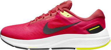 Nike Air Zoom Structure 24 - Siren Red/Red Clay/Volt/Black (DX1792600)
