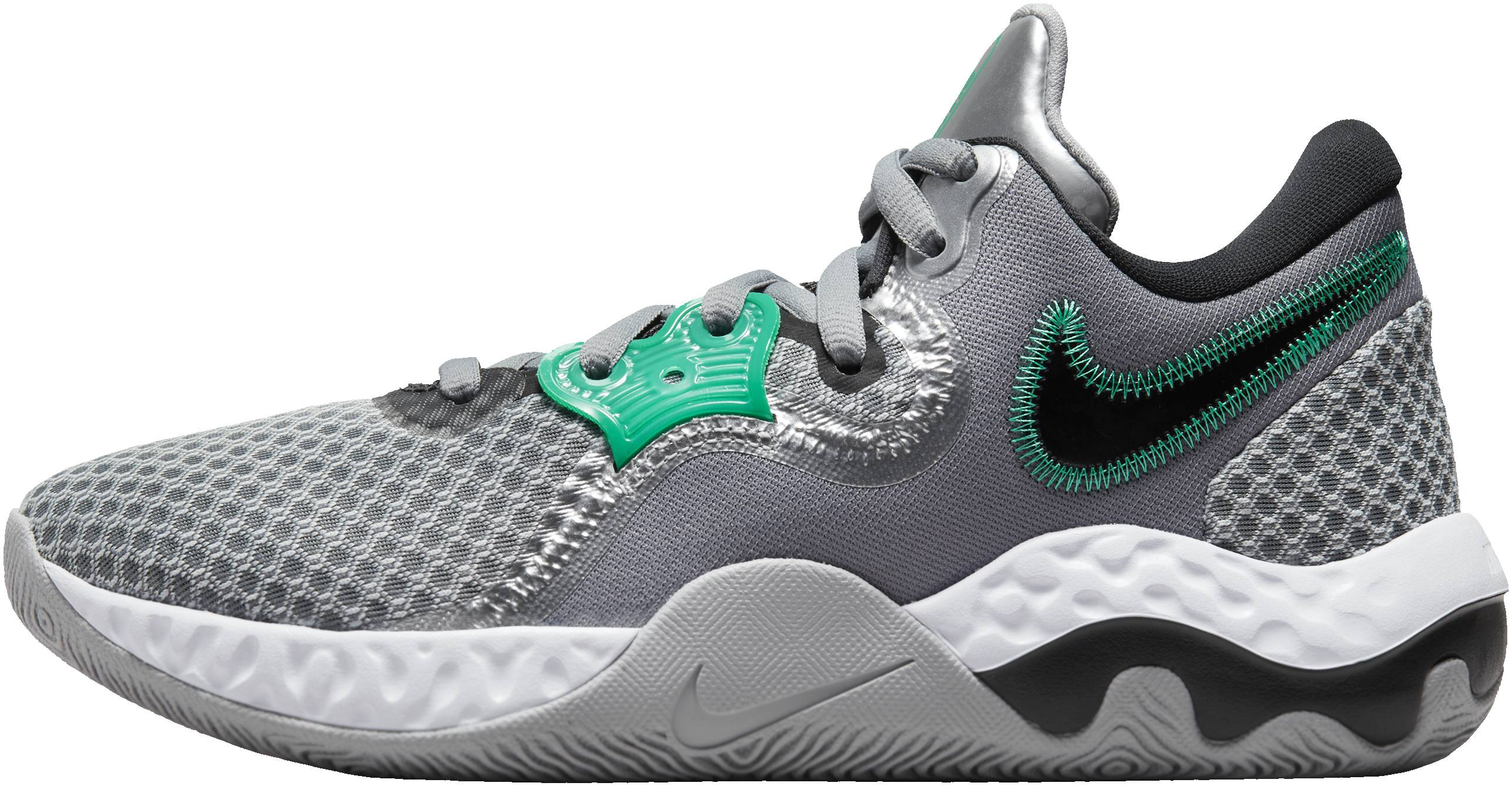 gray basketball shoes