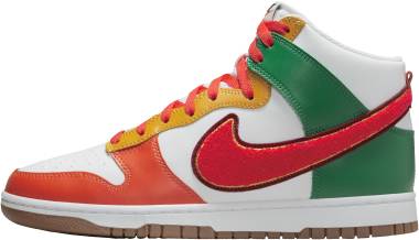 Nike Dunk High Retro - 100 white/habanero red-team red (DR8805100)