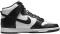 Nike Dunk High Retro - White/Black-total Orange (DD1399105) - slide 1