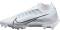 nike grey vapor edge pro 360 men s football cleats white metallic silver wolf grey black a43f 60