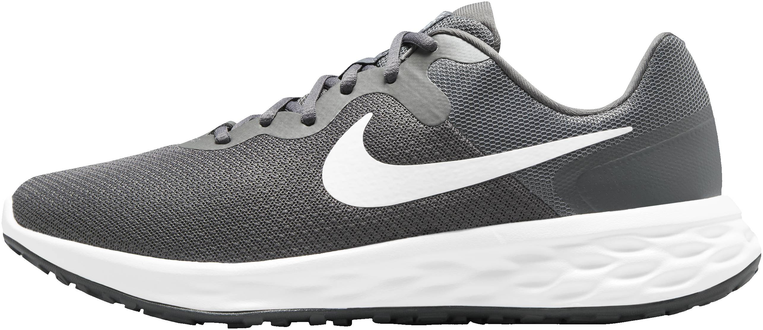 nike black and grey running shoes