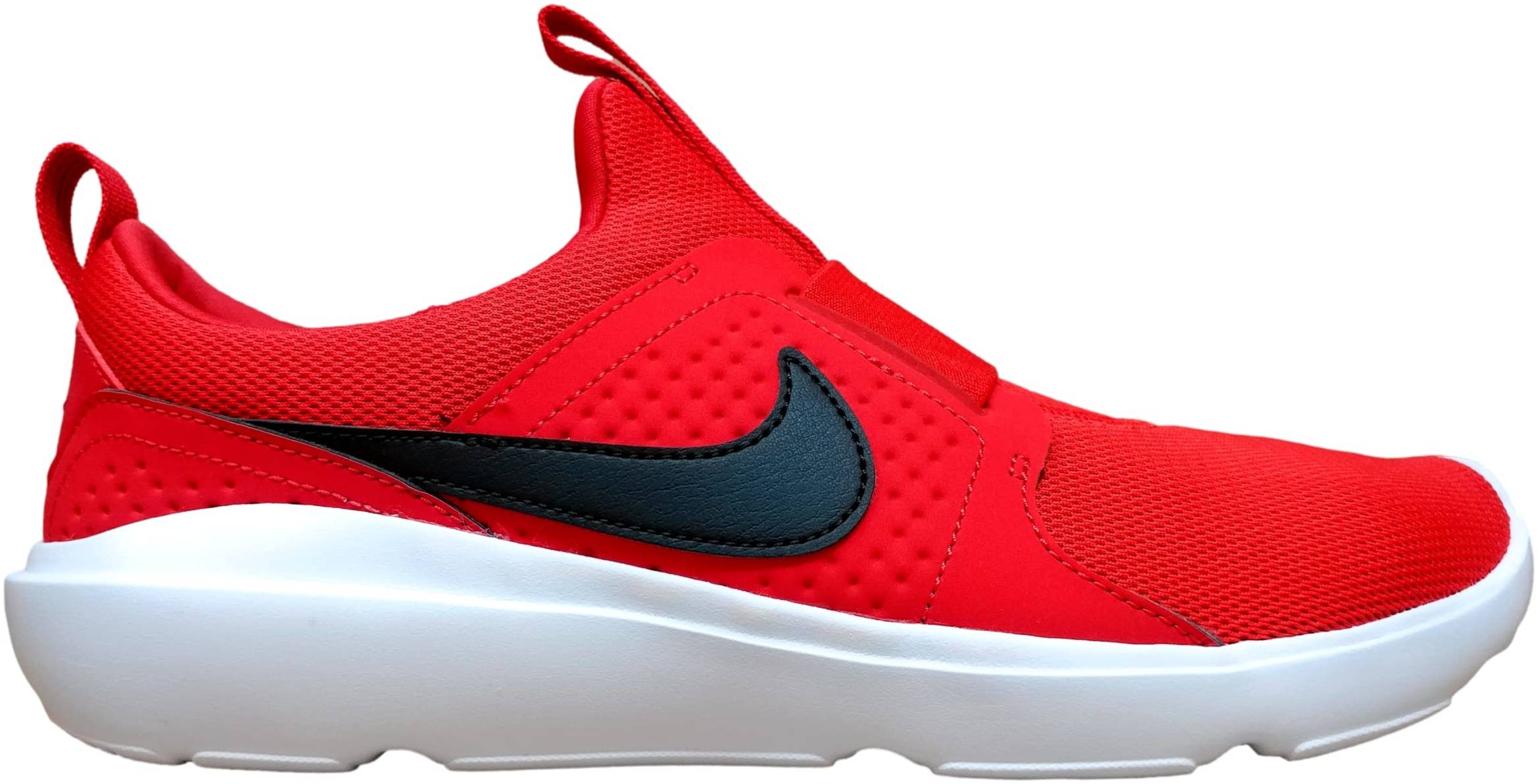 bright red nike trainers