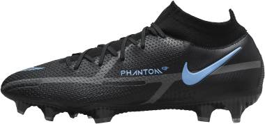 nike phantom gt2 dynamic fit elite fg firm ground soccer cleat black iron grey black adult black iron grey black f187 380