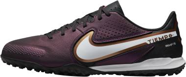 nike tiempo legend 9 academy tf turf football shoes purple purple 0706 380