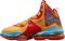 Nike Lebron 19 - Mantra orange/lt blue fury (DC9338800)