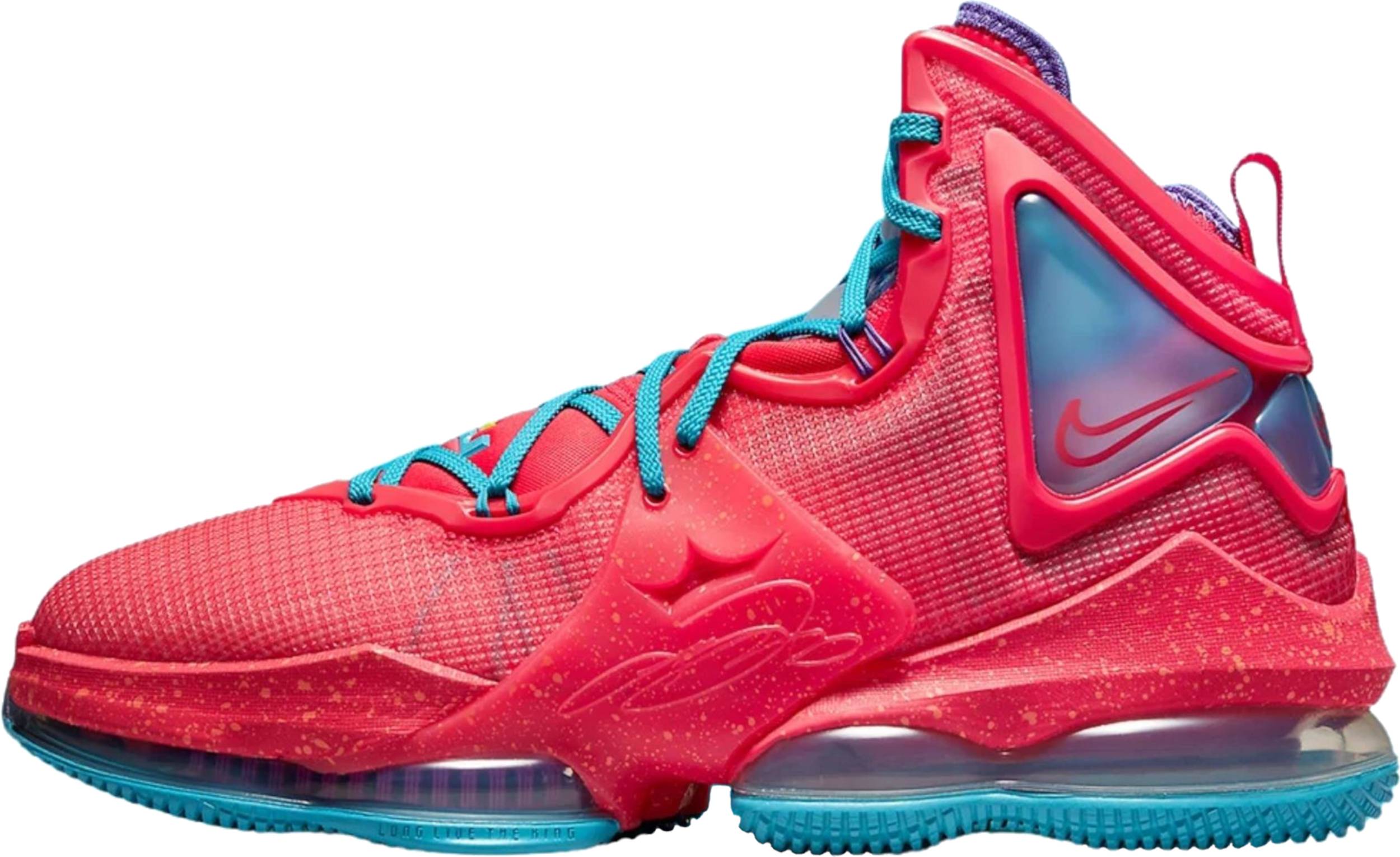 Nike Men Lebron 18 (pink prime / multi-color-blue void)