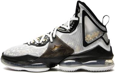 Nike Lebron 19 - White/Metallic Gold-black (CZ0203100)