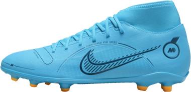 Nike Mercurial Superfly 8 Club MG - Chlorine Blue, Laser Orange (DJ2904484)