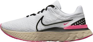 Nike React Infinity Run Flyknit 3 - White Black Pearl White 101 (DH5392101)