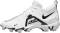 nike alpha menace 3 shark men s football cleats white black adult white black 23b8 60