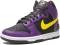 Nike Dunk High EMB - Black/Opti Yellow/Court Purple/White (DH0642001) - slide 3