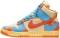 Nike Dunk High 1985 SP - Cream/orange-blue (DD9404800)