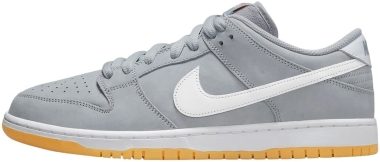 nike sb dunk low pro iso mens shoes size 9 5 wolf grey white wolf grey e2e7 380