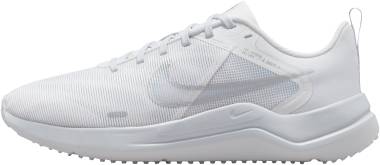 Nike Downshifter 12 - White/Pure Platinum/Metallic Silver (DH9523002)