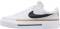 Nike Court Legacy Lift - White Black Hemp Team Orange (DM7590100)